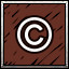 Ⓒ! icon