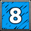 8! icon