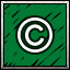 Ⓒ! icon