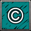 Ⓒ icon