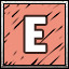 E icon