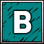 B icon