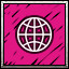 🌐 icon