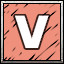 V icon
