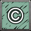 Ⓒ icon
