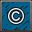Ⓒ icon