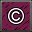 Ⓒ! icon