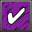 ✔! icon