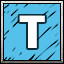 T icon
