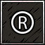 Ⓡ! icon
