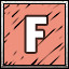 F icon