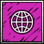 🌐 icon