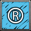 Ⓡ icon