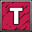 T icon