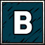 B icon