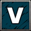 V icon