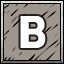B icon
