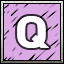 Q icon