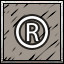 Ⓡ icon