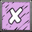 ✘ icon