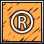 Ⓡ icon