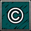 Ⓒ! icon