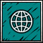 🌐 icon