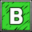 B icon