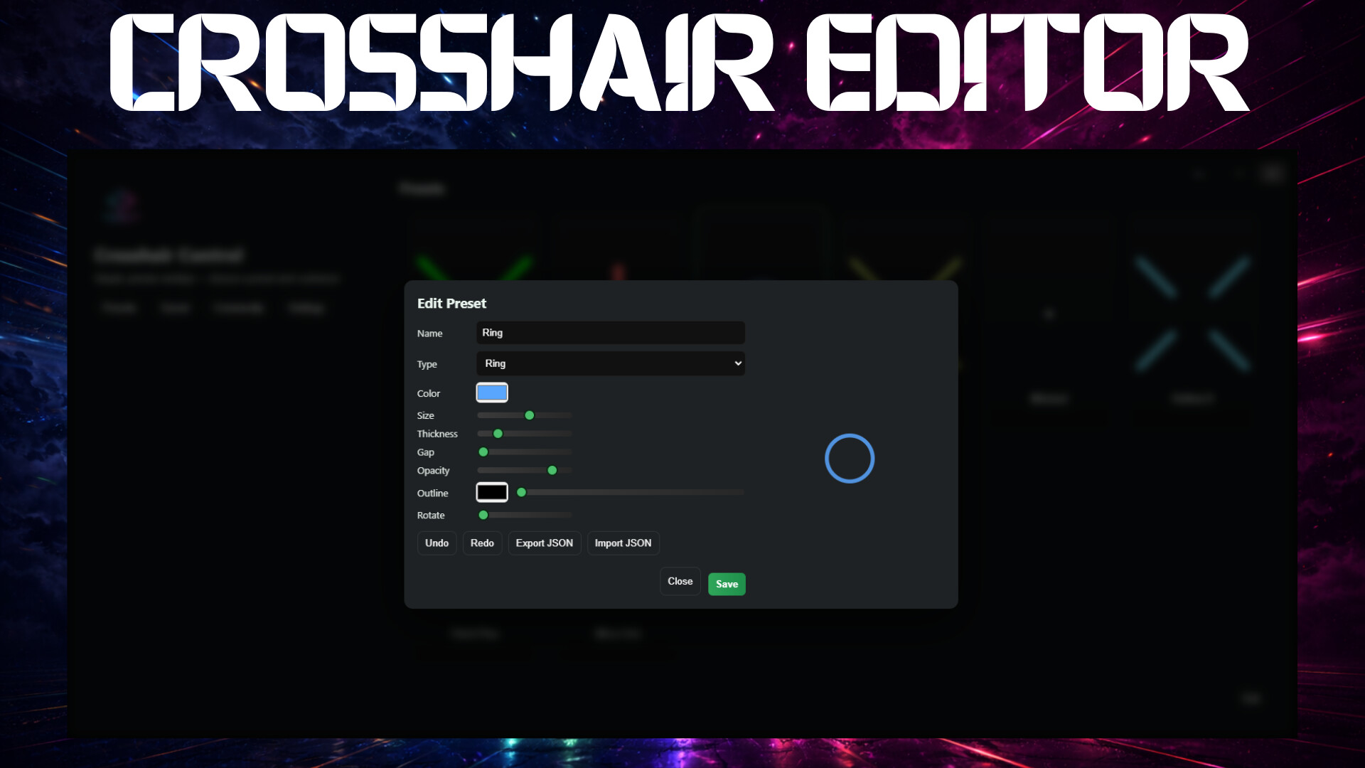 Crosshair Control Screenshot 0