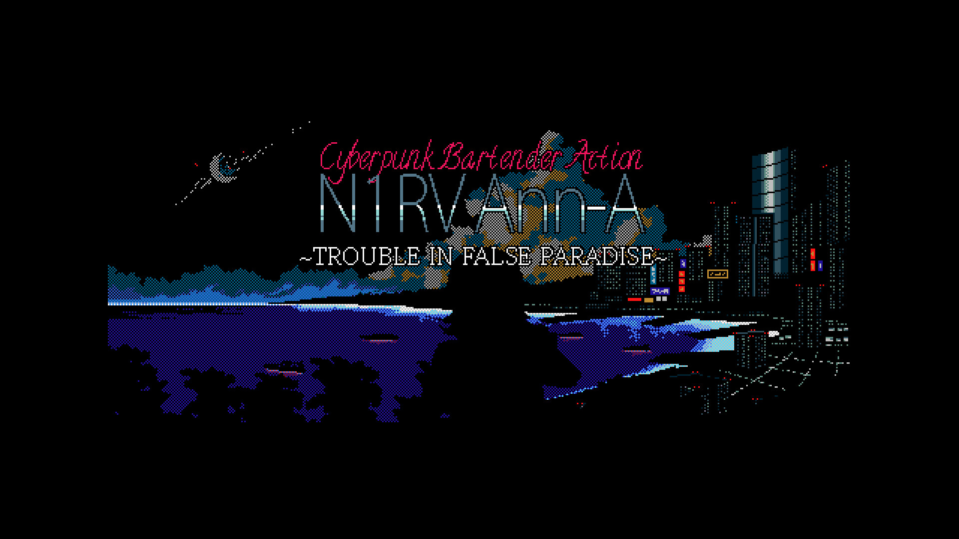 N1RV Ann-A: Cyberpunk Bartender Action Screenshot 4