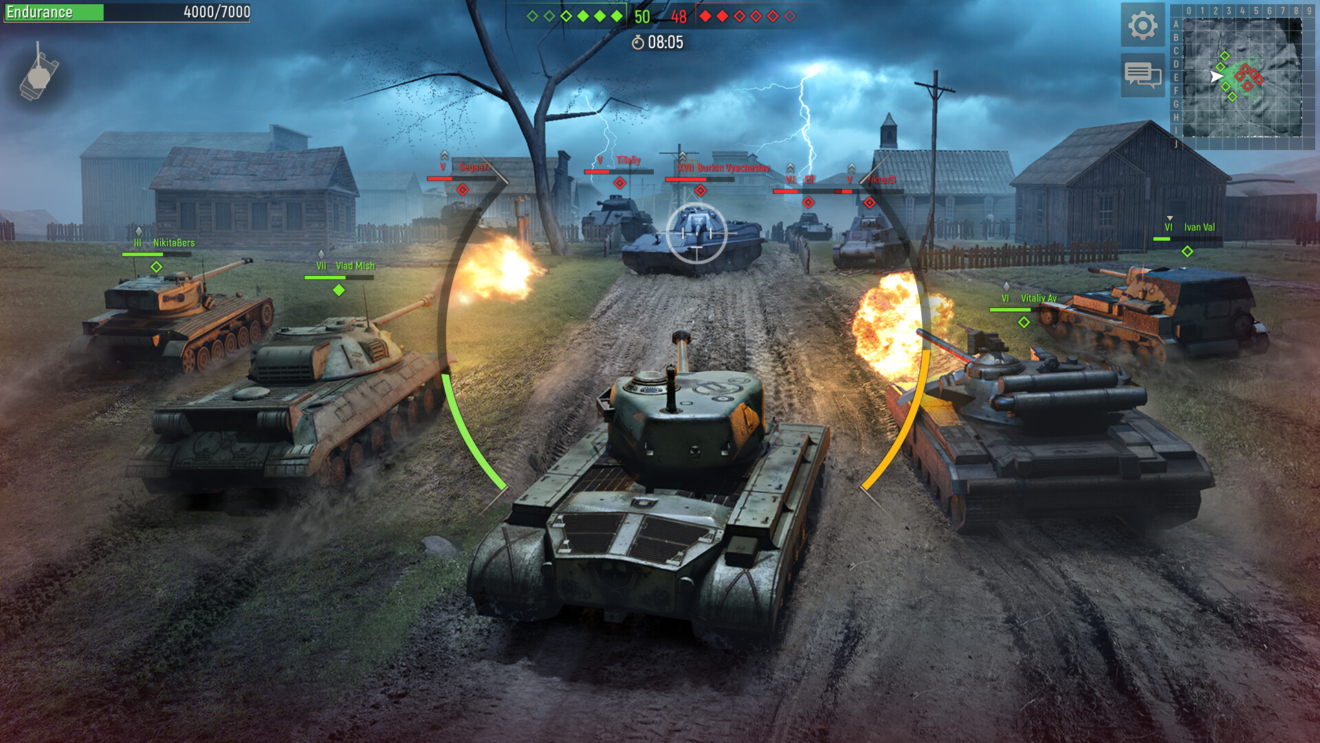 Battle Tanks: World War II Screenshot 3