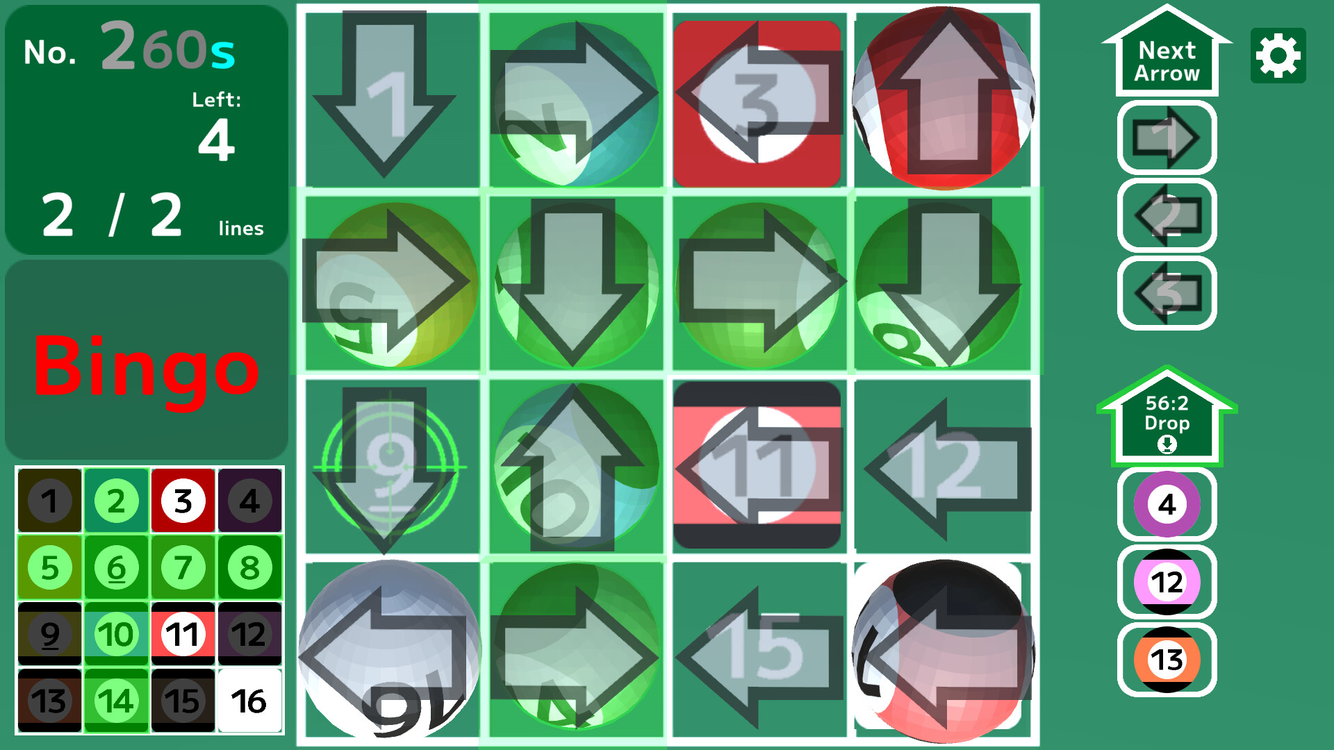 Arrow Bingo Screenshot 4