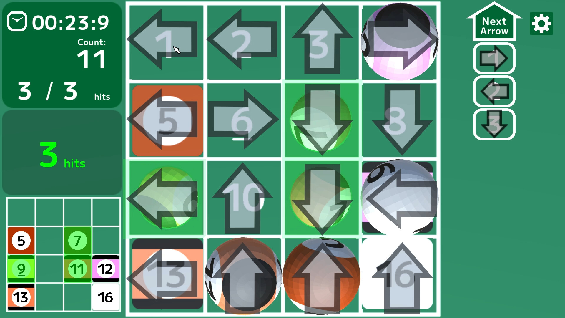 Arrow Bingo Screenshot 1