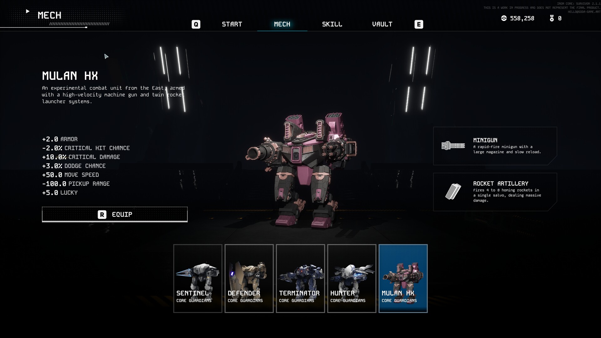 Iron Core: Mech Survivor Screenshot 8