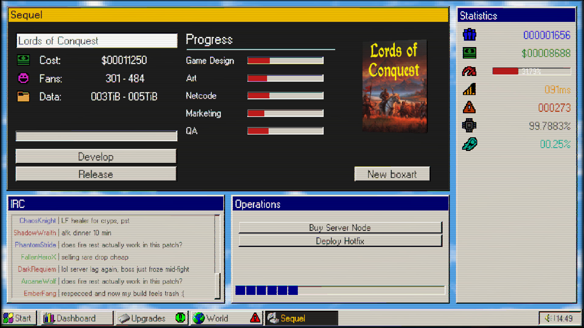 MMO 98 Demo Screenshot 0