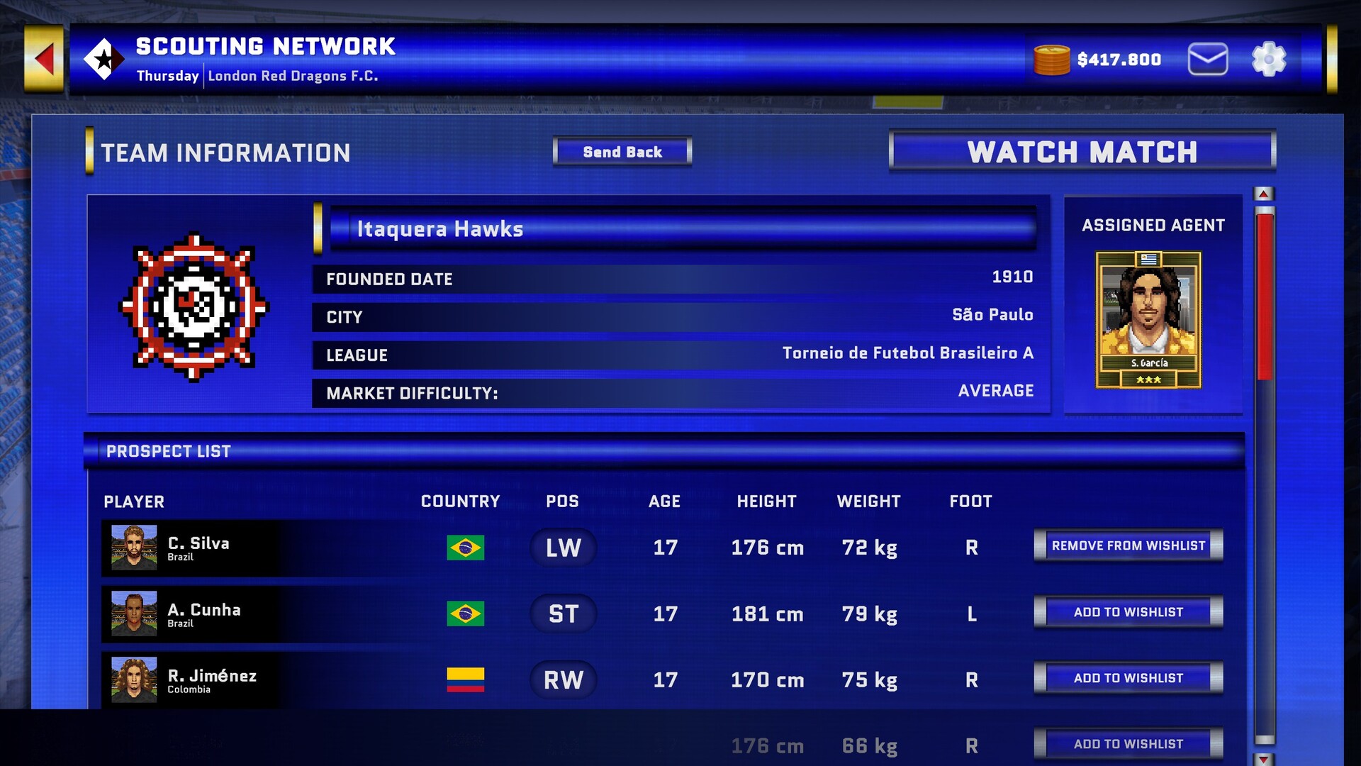 PIX Football Manager Screenshot 15