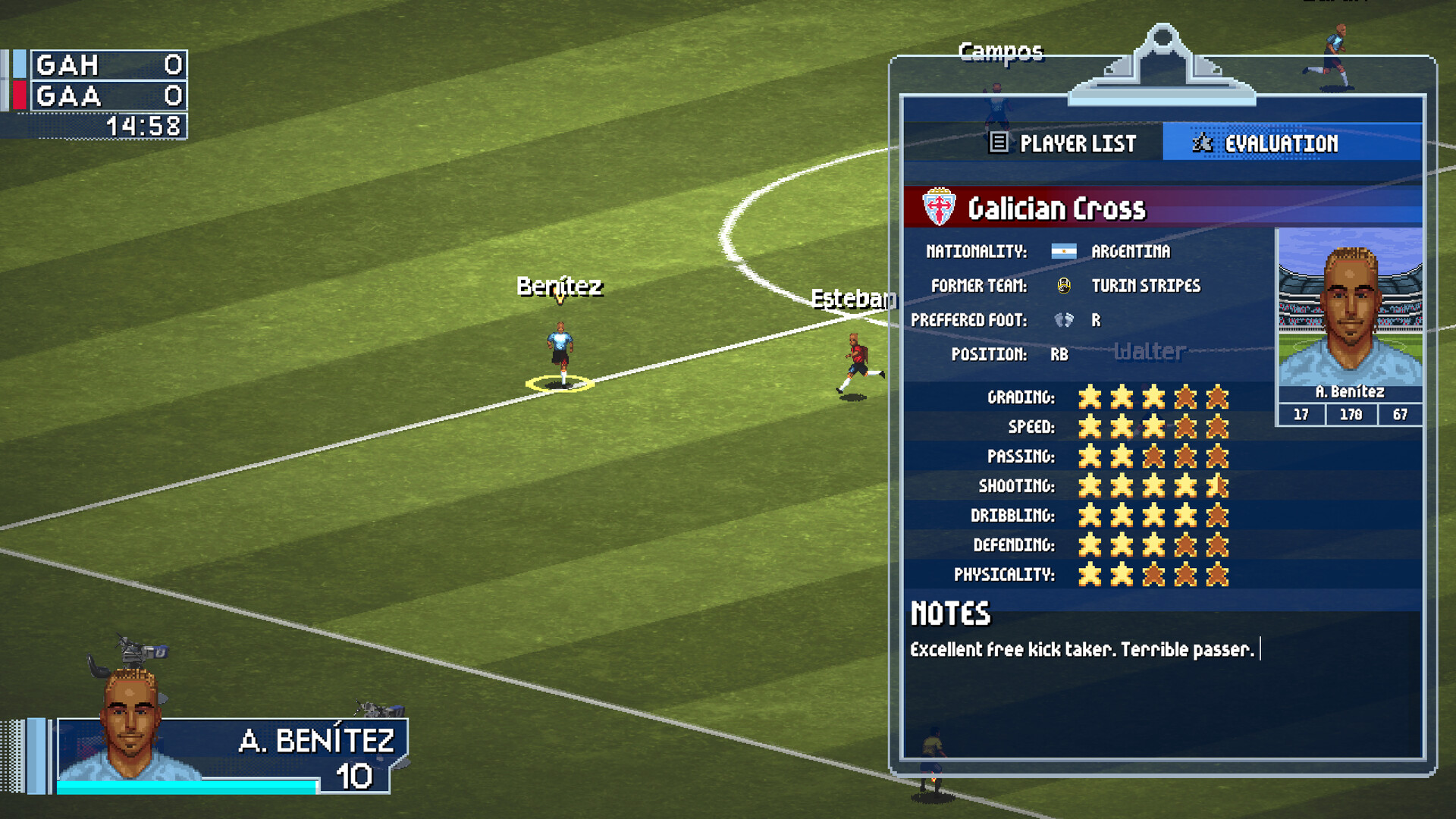 PIX Football Manager Screenshot 2