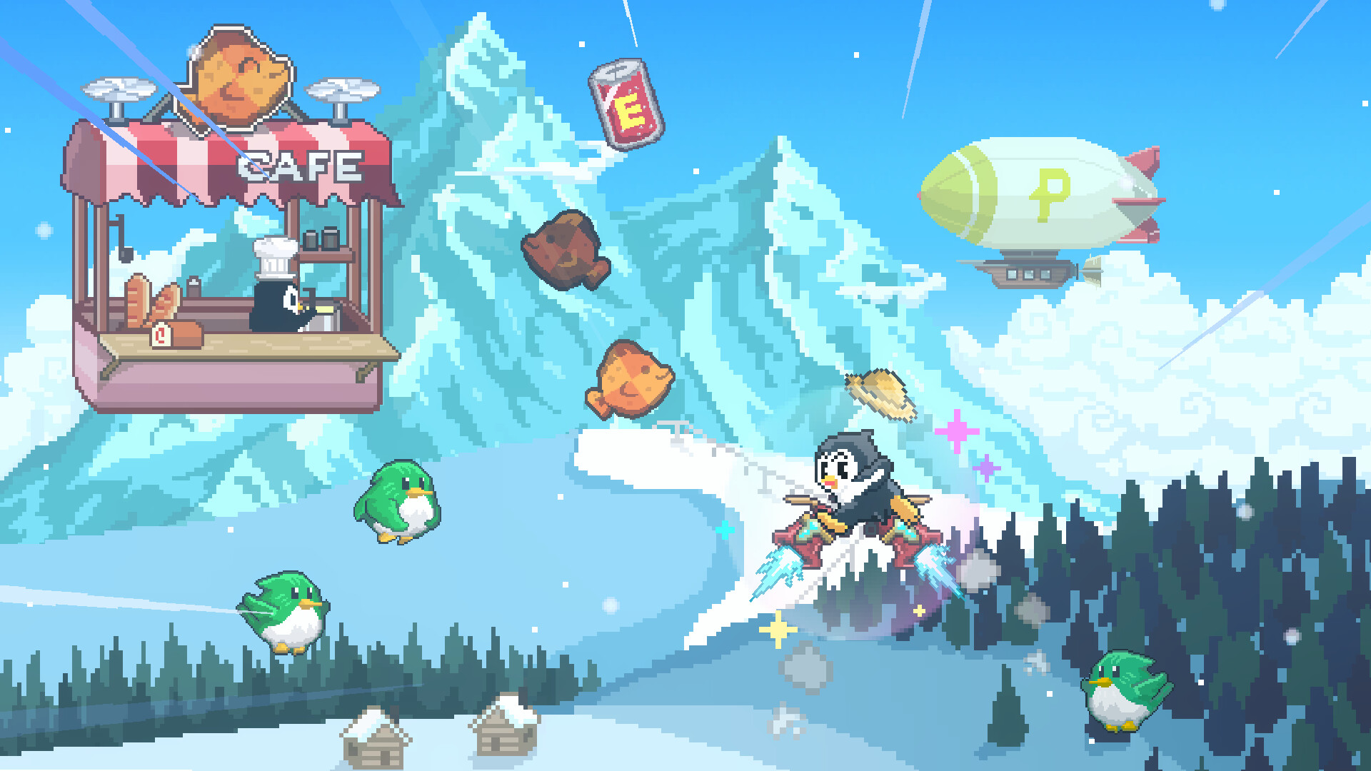 Rocket Penguin Screenshot 0