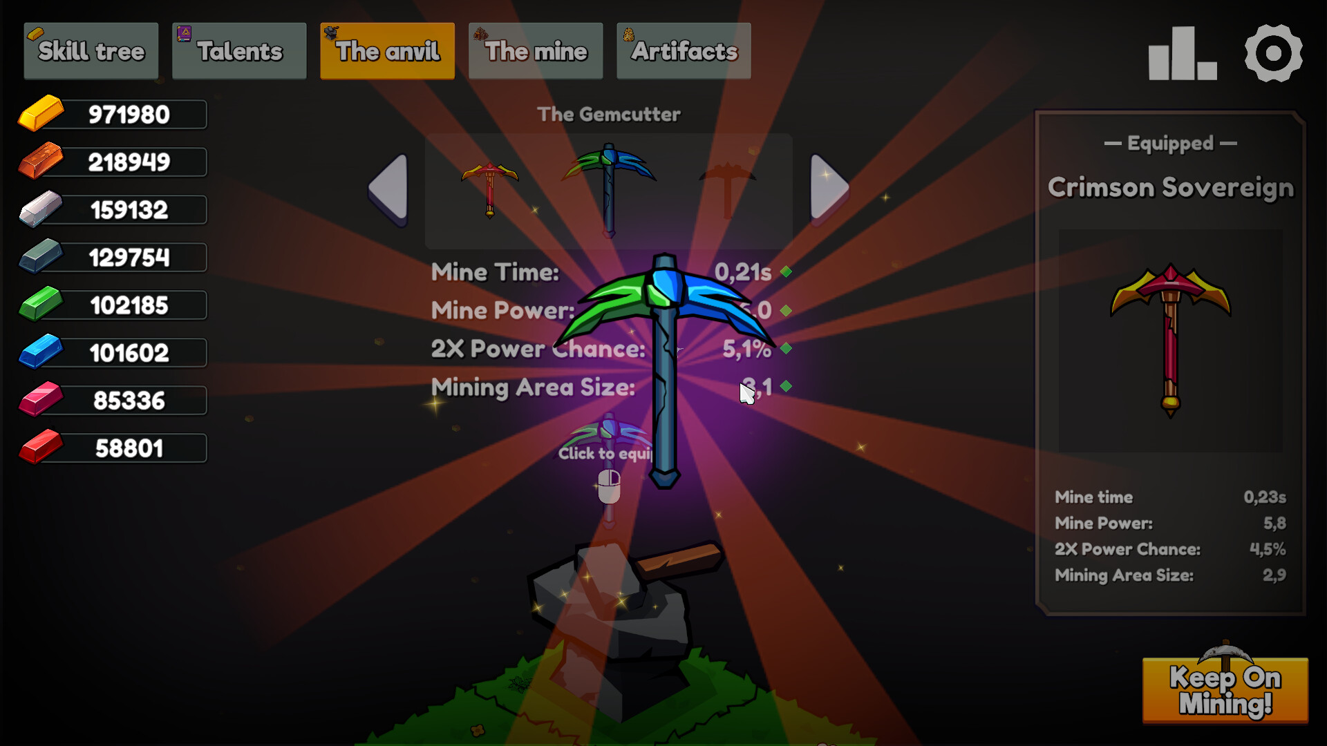 Keep on Mining! Screenshot 2