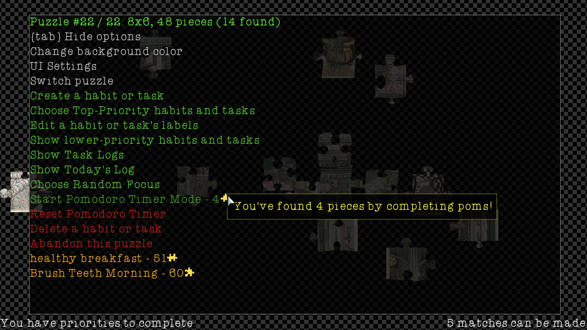 Habit Puzzles Screenshot 4