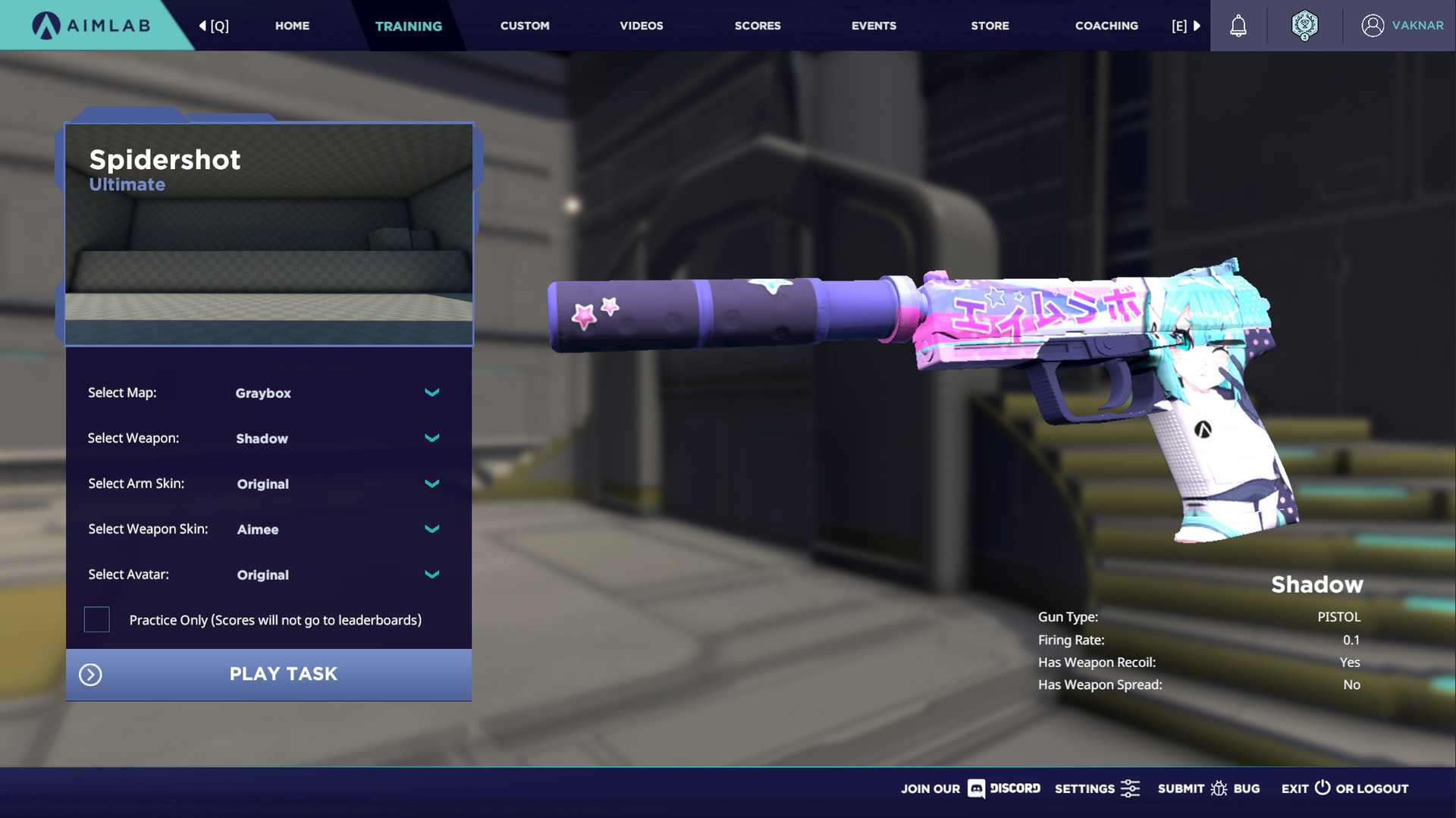 Aimlabs - Aimee Screenshot 0