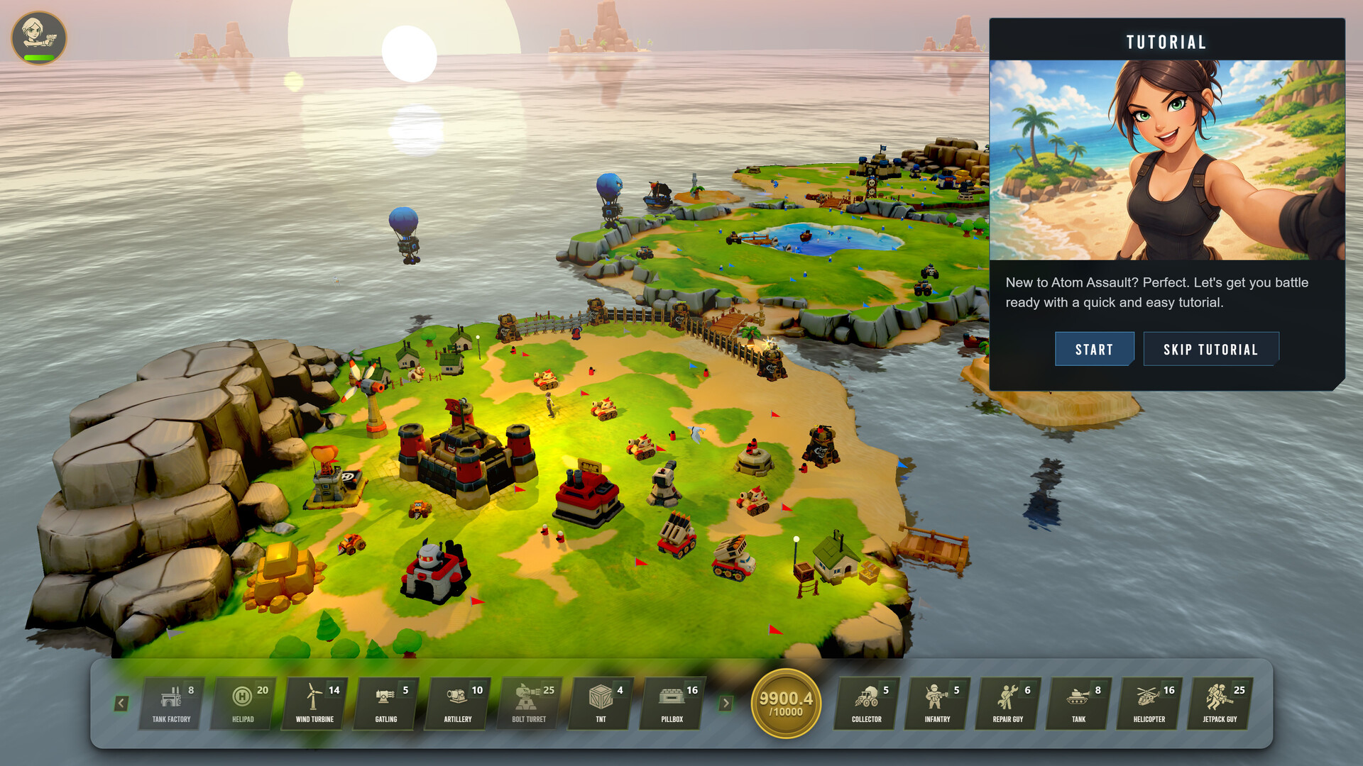 Atom Assault  Demo Screenshot 1