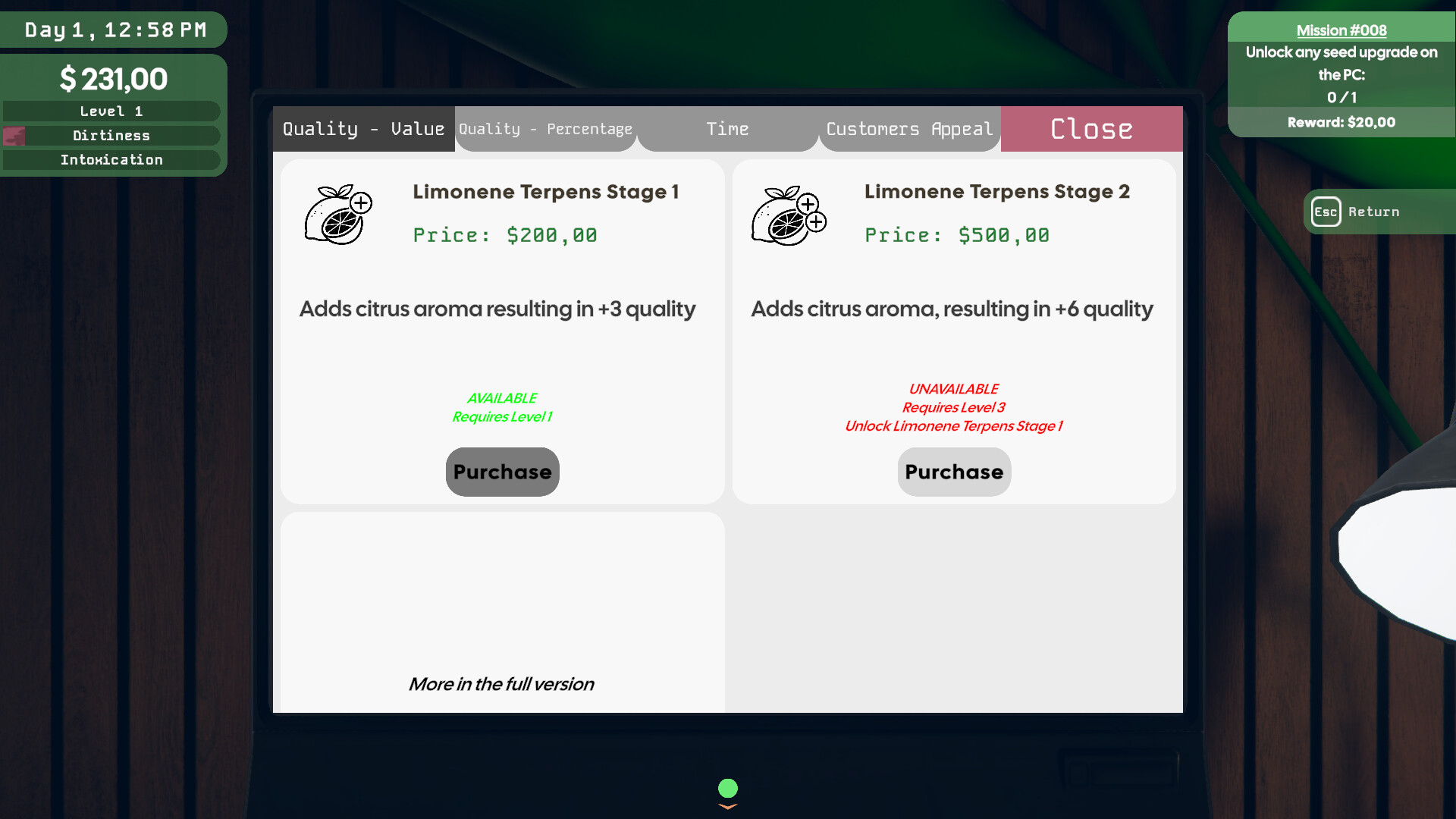 Weed Supermarket Simulator: Prologue Screenshot 2