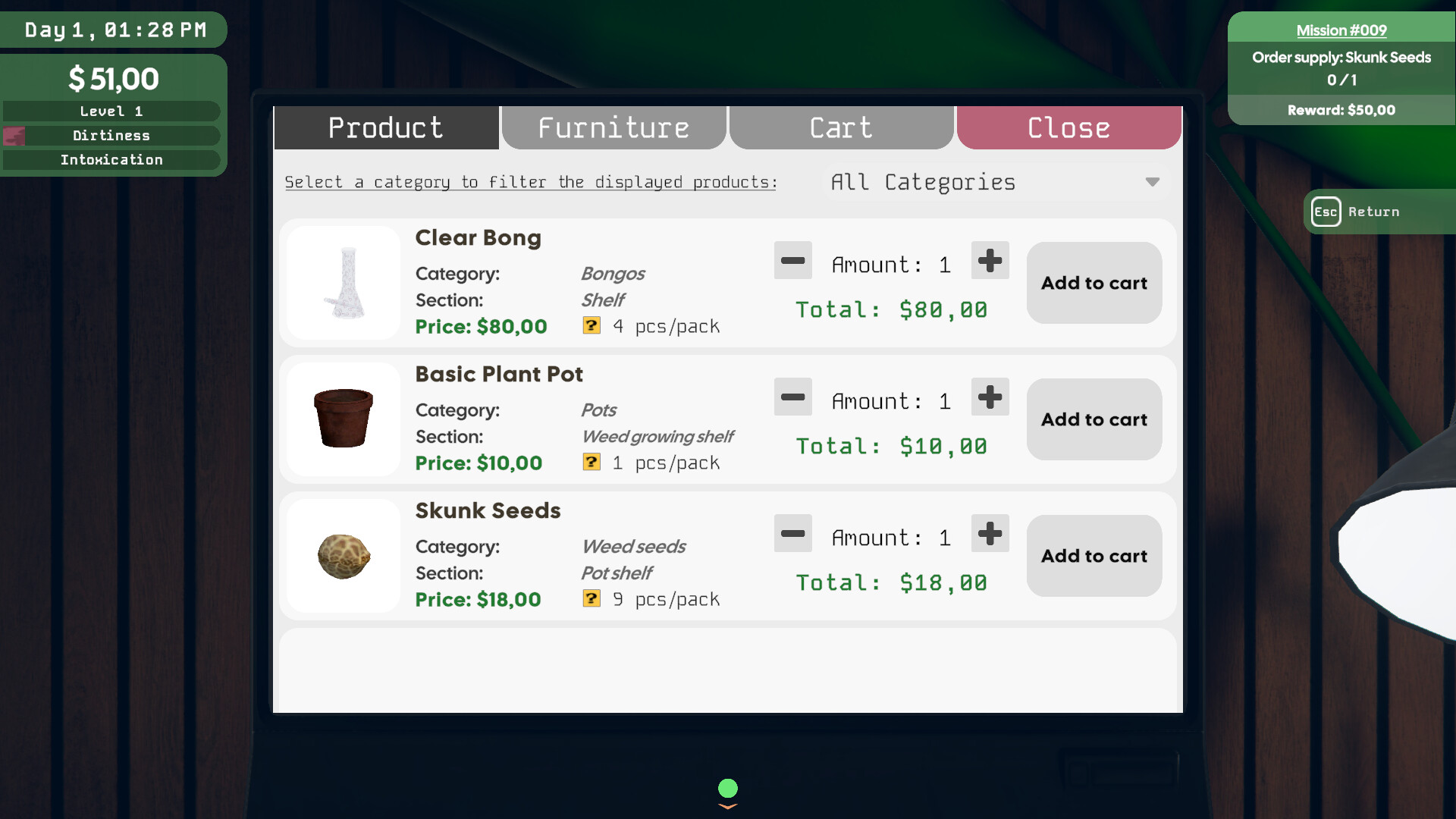 Weed Supermarket Simulator: Prologue Screenshot 4