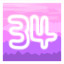 Level 34 icon