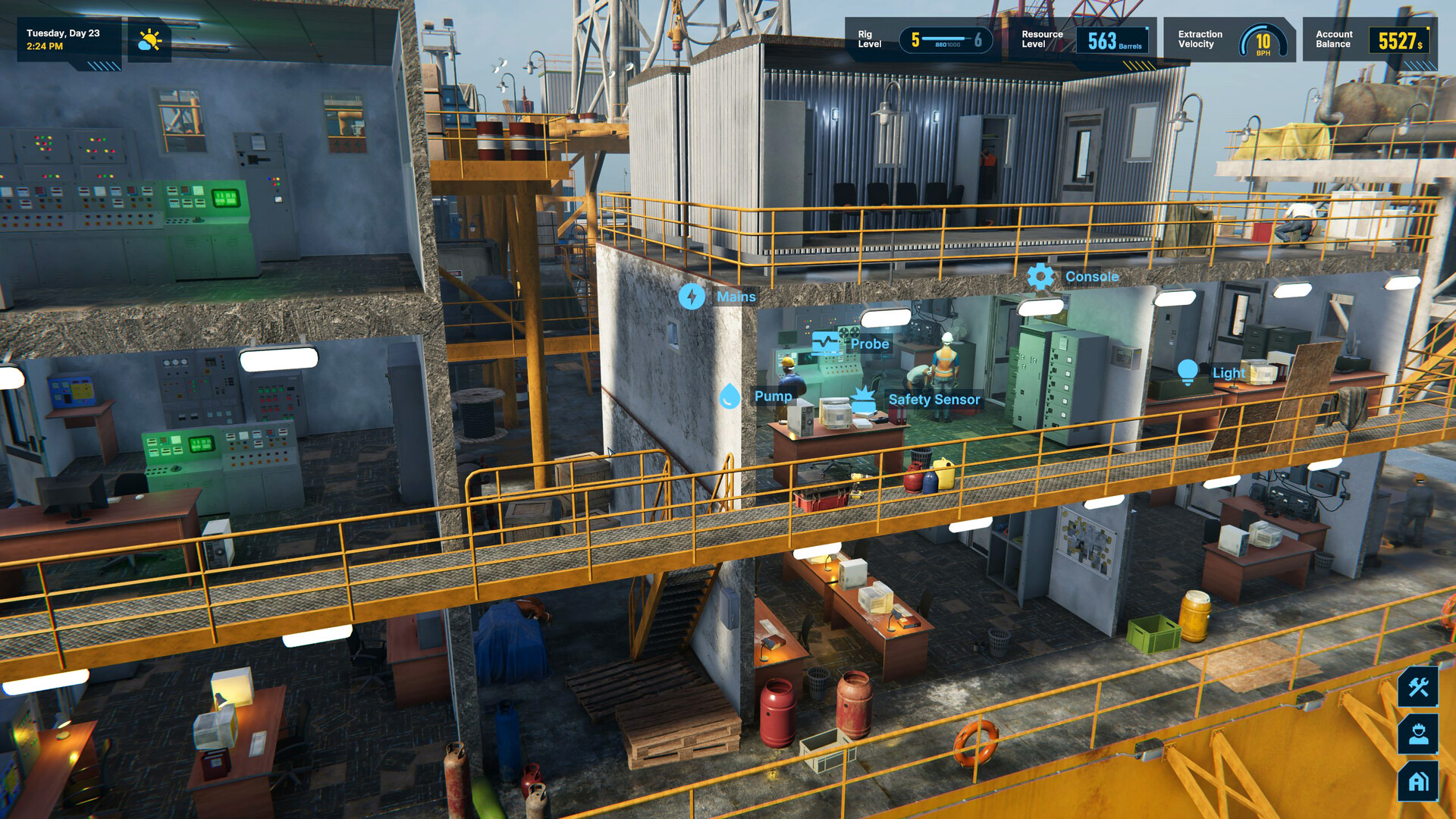 Oil Rig Simulator Screenshot 3