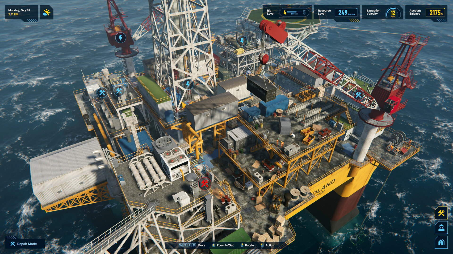 Oil Rig Simulator Screenshot 1