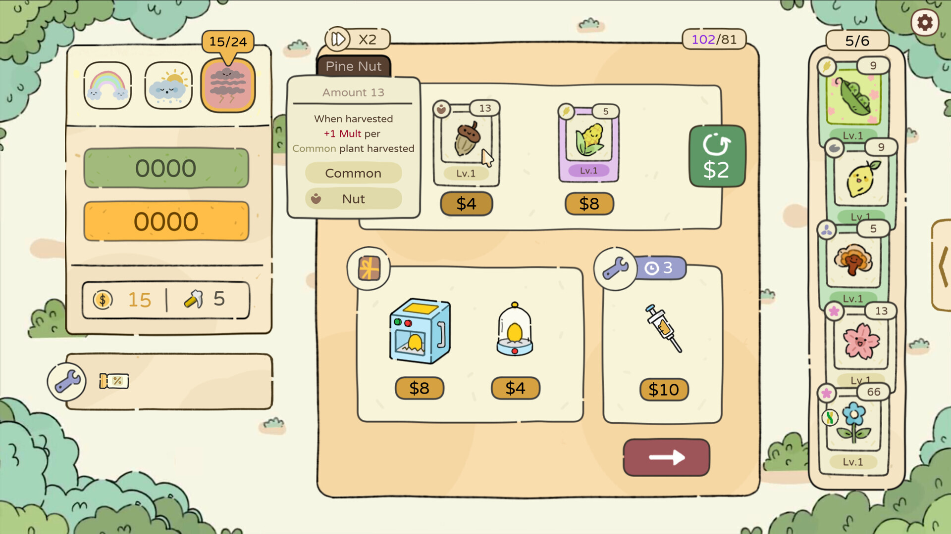 Chosen Garden demo Screenshot 5