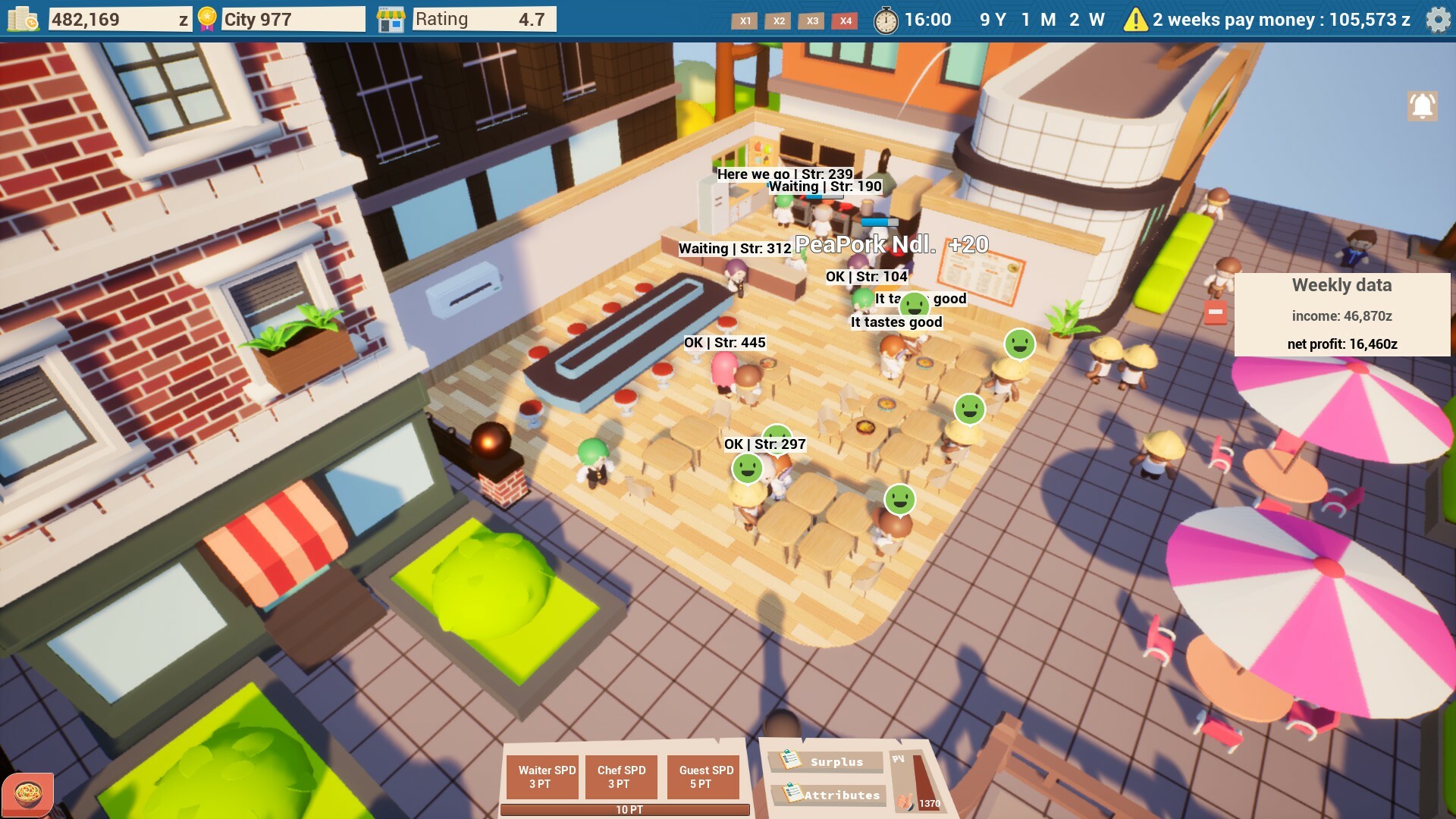City Noodle Shop Simulator Screenshot 3