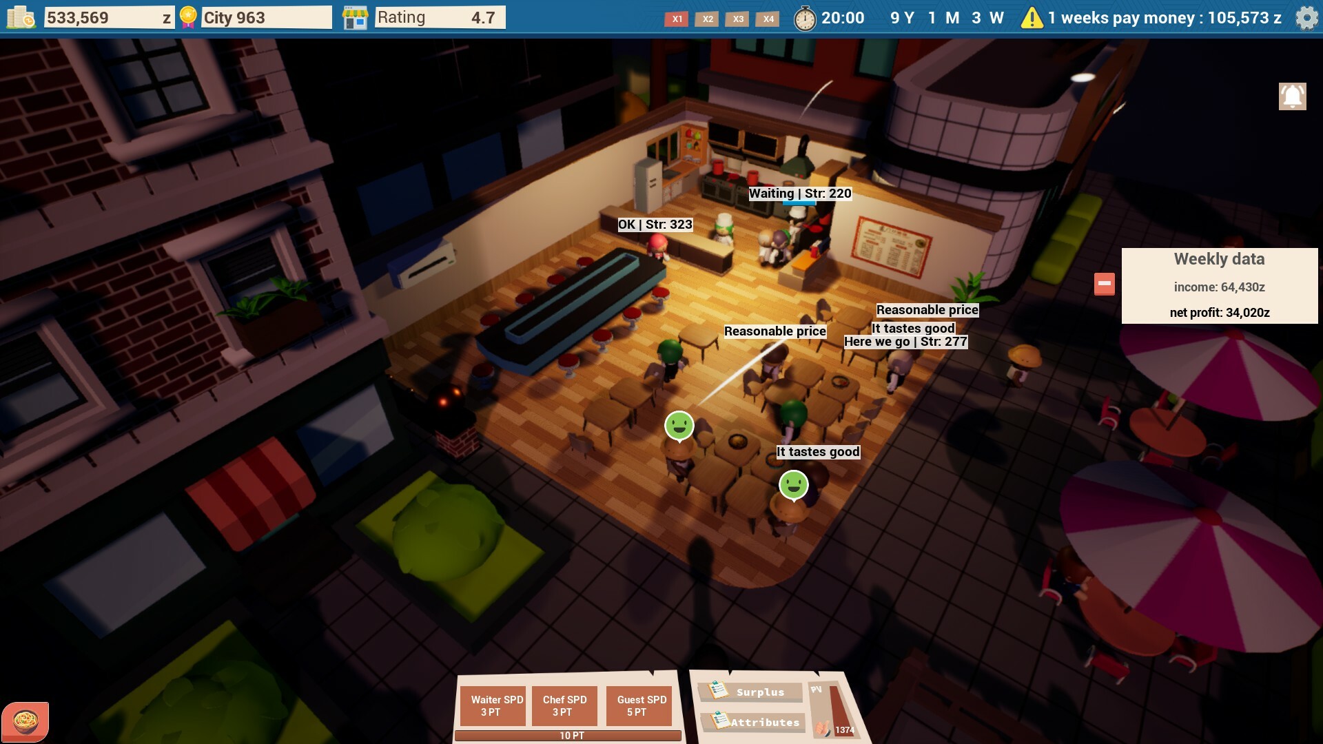 City Noodle Shop Simulator Screenshot 4
